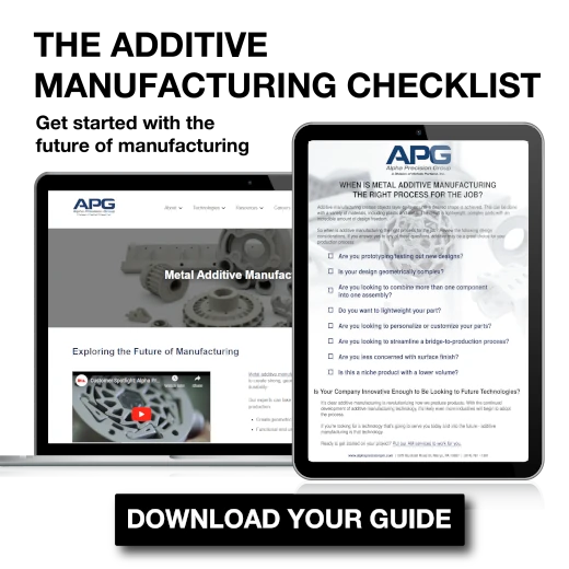 Metal Additive Manufacturing Checklist Square