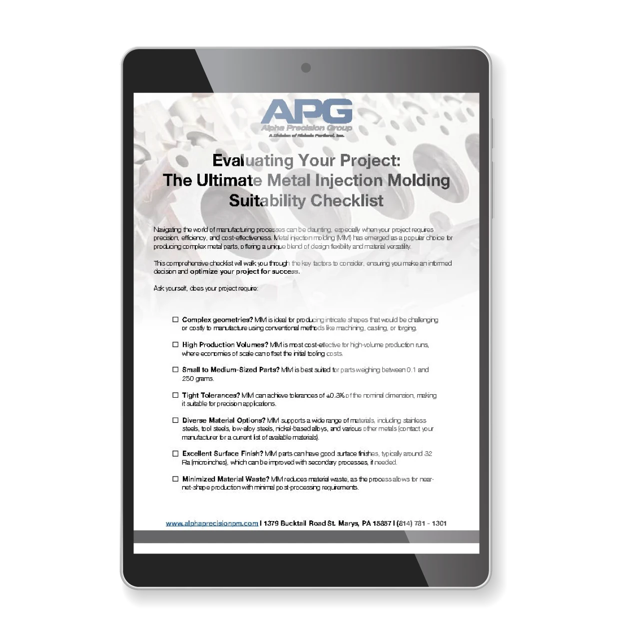 ipad_MIM CHecklist